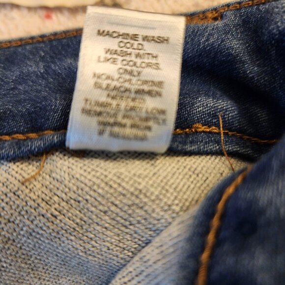 C ESTABLISHED 1946 DENIM CARGO PANTS JEANS SIZE 10 HI RISE SOFT POCKETS - Picture 8 of 11